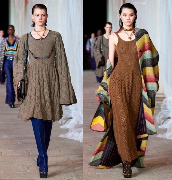 Модный трикотаж 2023-2024: тренды сезона и вязаные вещи