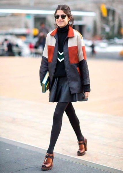 Как стильно вписать колготки в образ