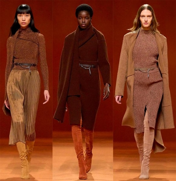 Женская мода в стиле old money от Hermès: актуальные тренды сезона