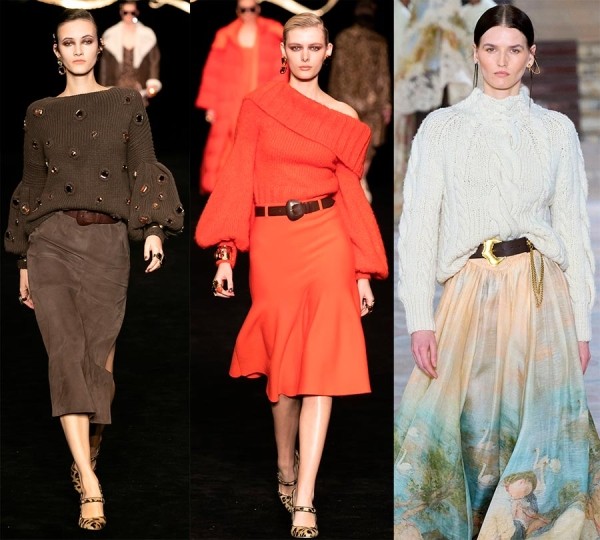 Модный трикотаж 2023-2024: тренды сезона и вязаные вещи