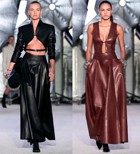 Женская одежда из кожи: актуальные тренды сезона
