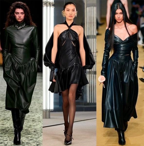 Женская одежда из кожи: актуальные тренды сезона