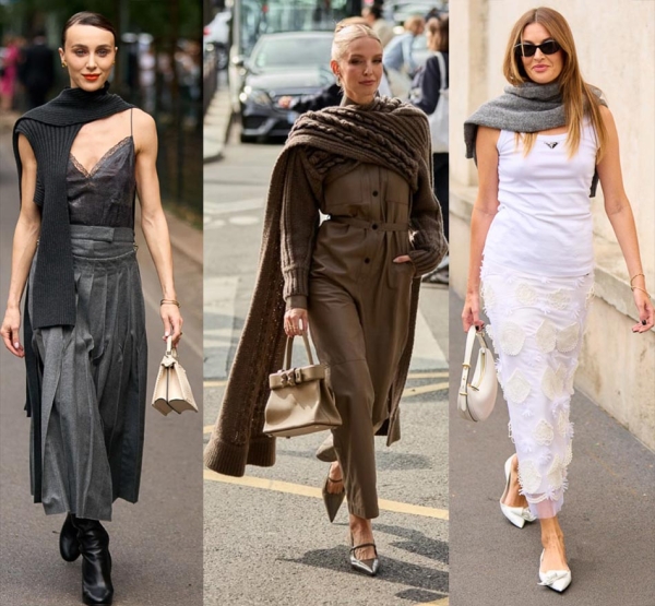 Модные фишки 2024: Актуальные детали стильного образа. Трендовые приемы стилизации