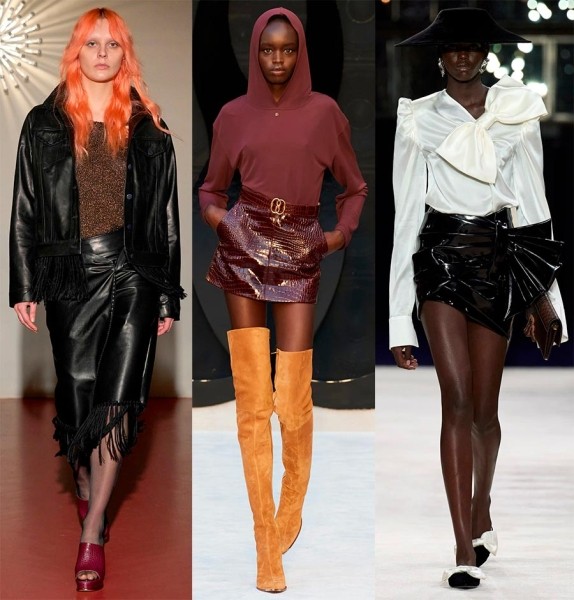 Женская одежда из кожи: актуальные тренды сезона