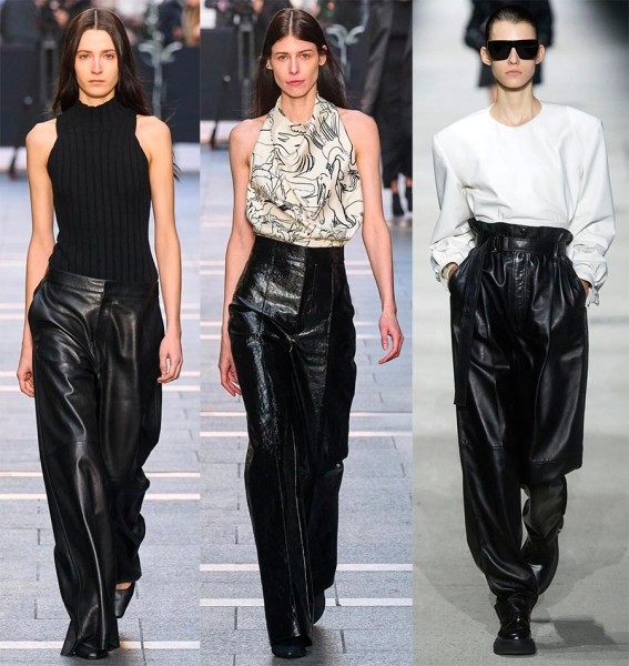 Женская одежда из кожи: актуальные тренды сезона