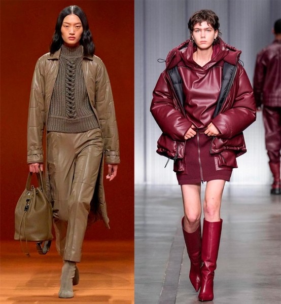 Женская одежда из кожи: актуальные тренды сезона