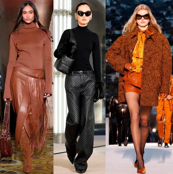 Женская одежда из кожи: актуальные тренды сезона
