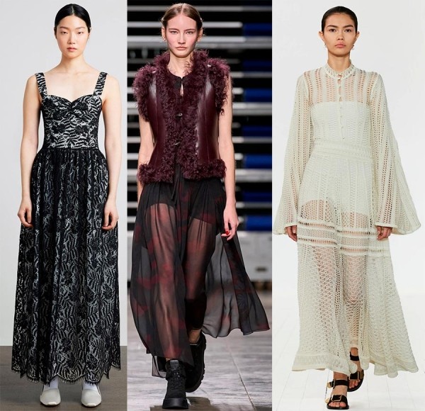 Модные тренды с акцентом на женственность