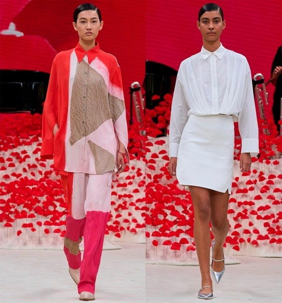 Модная и красивая женская одежда Akris: сезон 2024