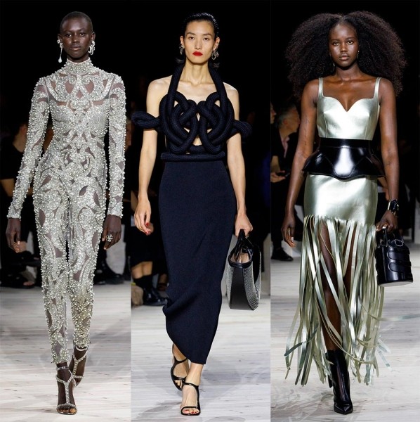 Модная женская одежда 2024 года от Alexander McQueen Модная женская одежда 2024 года от Alexander McQueen