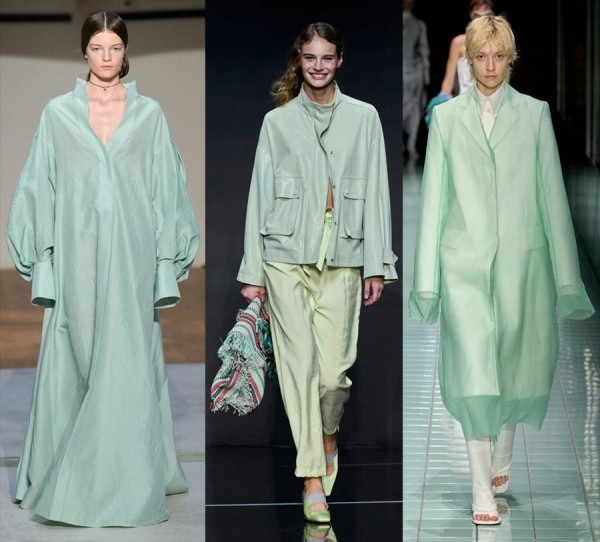 Модные цвета в одежде сезона весна-лето 2024