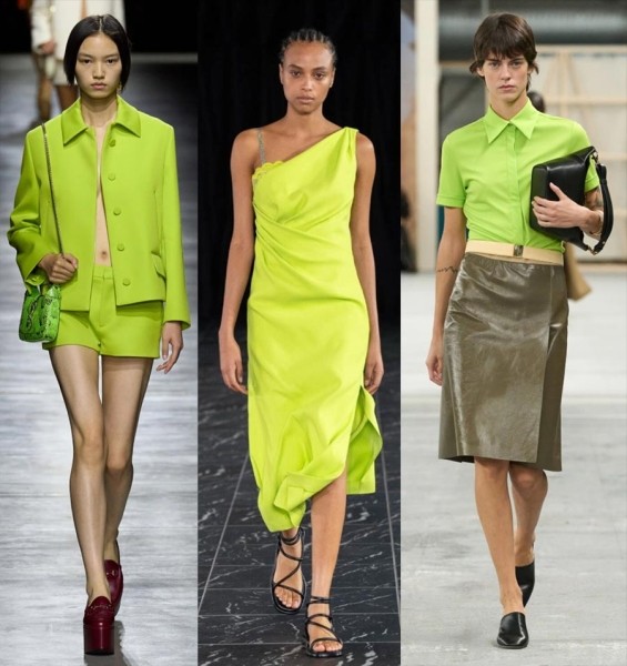Модные цвета в одежде сезона весна-лето 2024