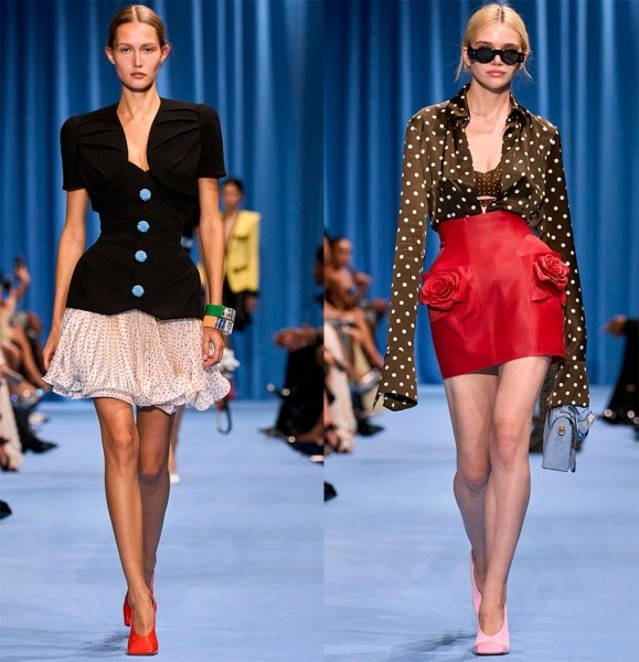 Актуальные варианты принта горох на одежде: модные образы 2024