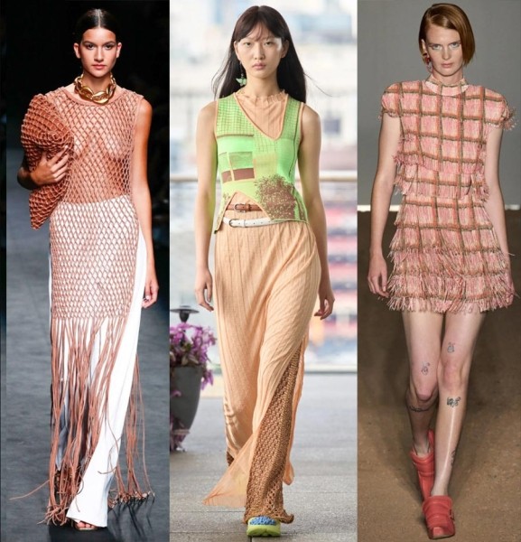 Модные цвета в одежде сезона весна-лето 2024