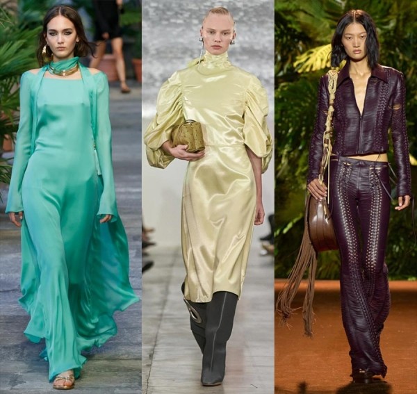 Модные цвета в одежде сезона весна-лето 2024