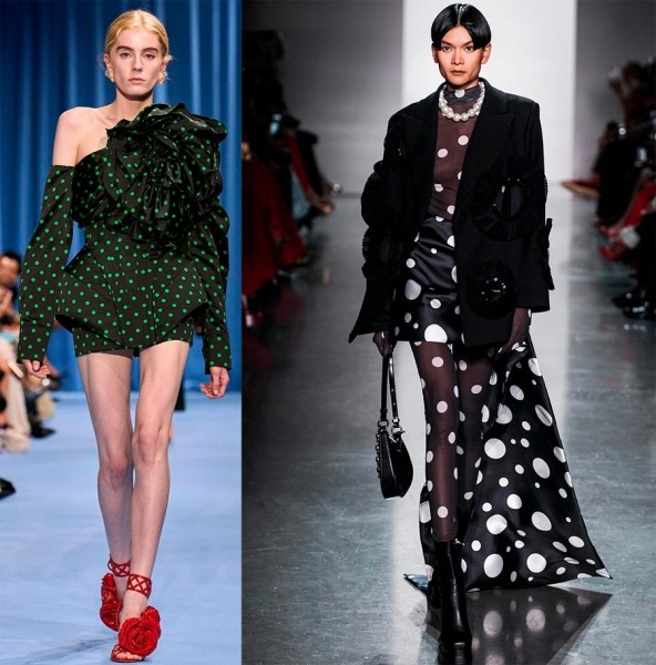 Актуальные варианты принта горох на одежде: модные образы 2024