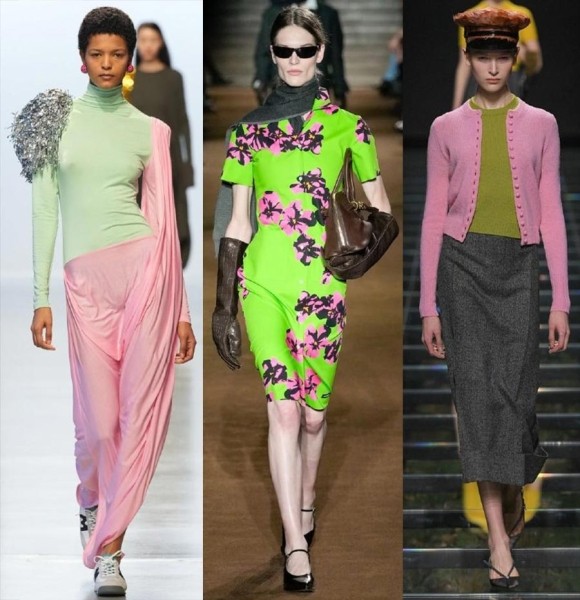 Модные цветовые сочетания 2024