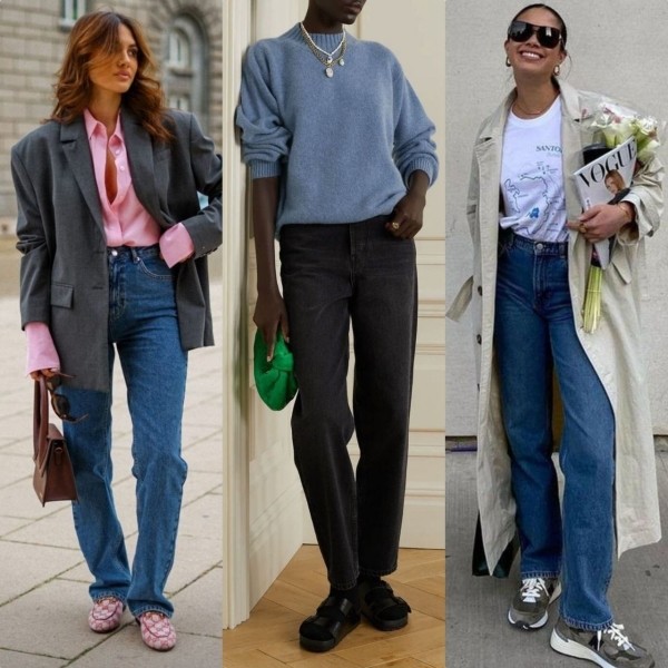 Модные джинсы для девушек и женщин Модные джинсы для девушек и женщин