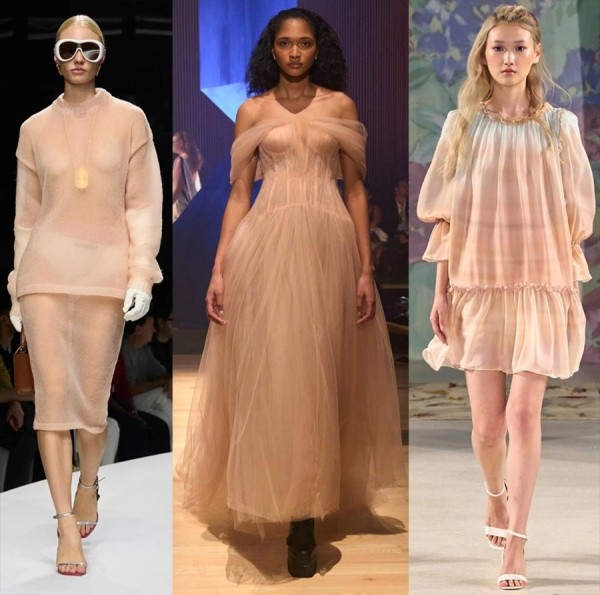 Модные цвета в одежде сезона весна-лето 2024