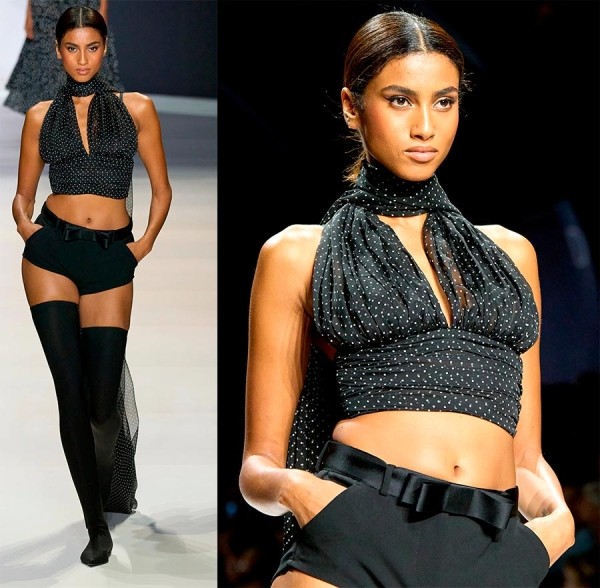 Актуальные варианты принта горох на одежде: модные образы 2024