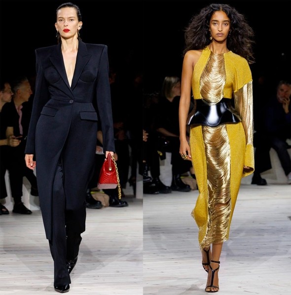 Модная женская одежда 2024 года от Alexander McQueen Модная женская одежда 2024 года от Alexander McQueen