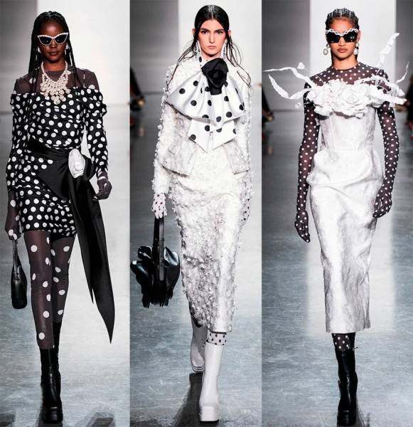 Актуальные варианты принта горох на одежде: модные образы 2024