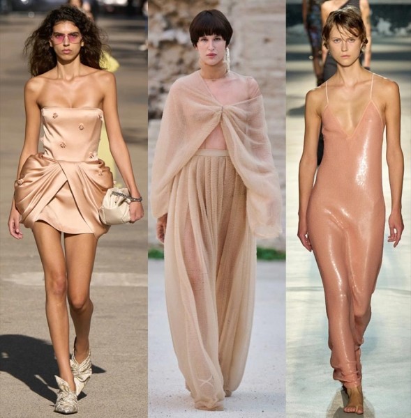 Модные цвета в одежде сезона весна-лето 2024