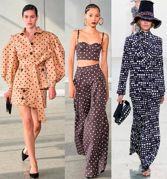 Актуальные варианты принта горох на одежде: модные образы 2024