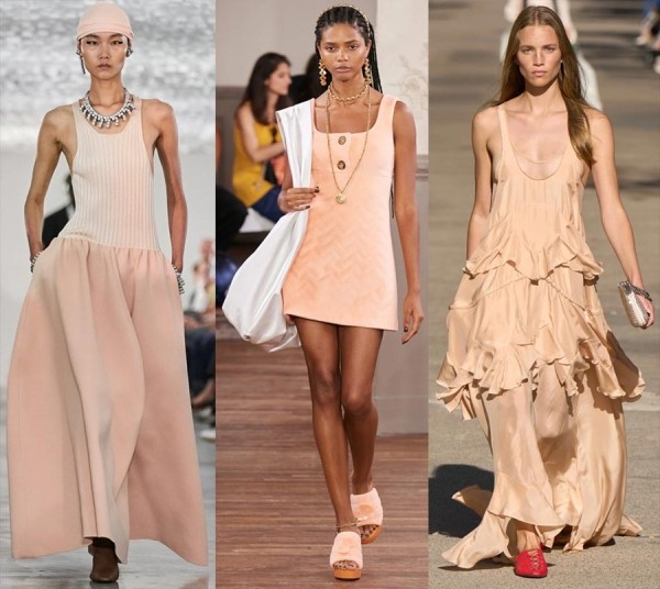 Модные цвета в одежде сезона весна-лето 2024