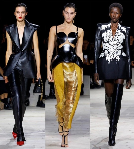 Модная женская одежда 2024 года от Alexander McQueen Модная женская одежда 2024 года от Alexander McQueen