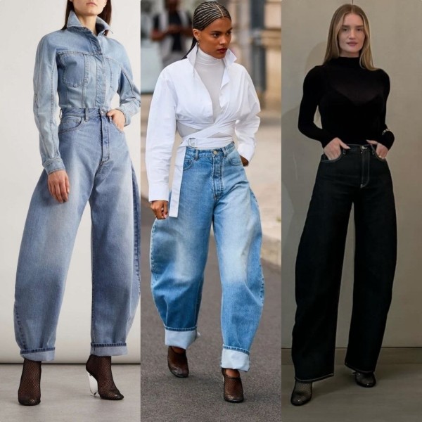 Модные джинсы для девушек и женщин Модные джинсы для девушек и женщин