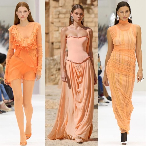 Модные цвета в одежде сезона весна-лето 2024