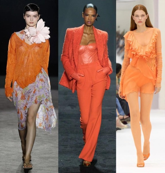 Модные цвета в одежде сезона весна-лето 2024
