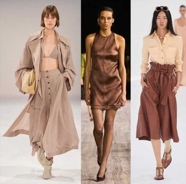 Модные цвета в одежде сезона весна-лето 2024