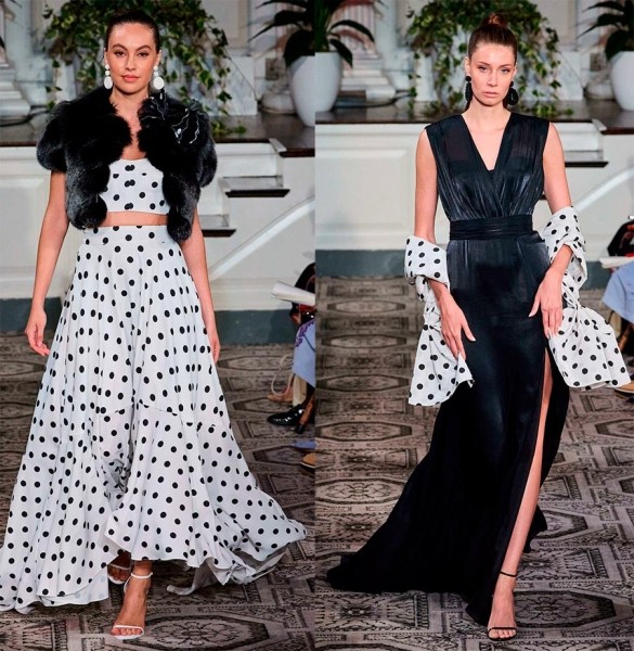 Актуальные варианты принта горох на одежде: модные образы 2024