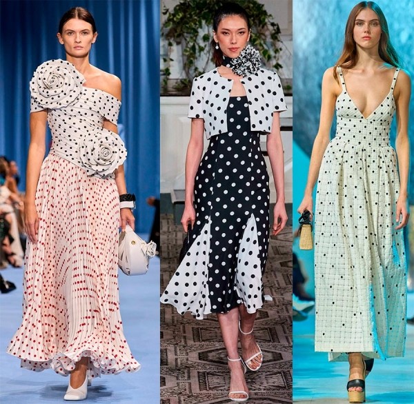 Актуальные варианты принта горох на одежде: модные образы 2024