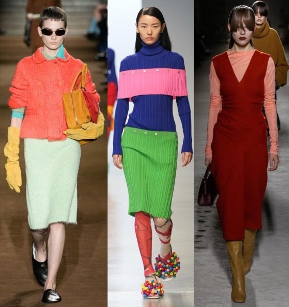 Модные цветовые сочетания 2024