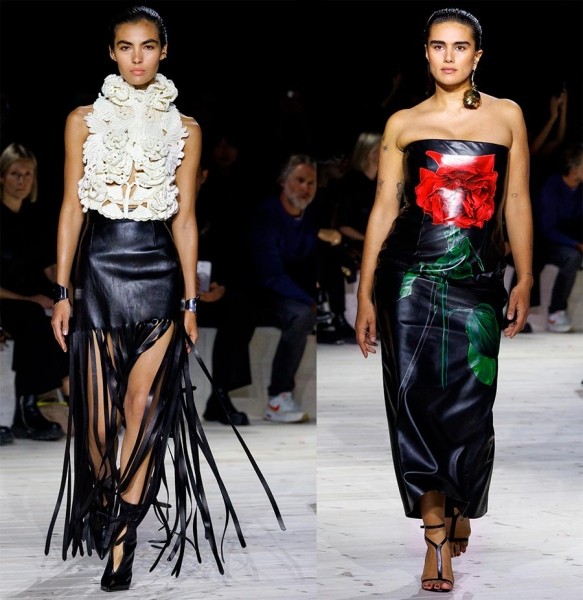 Модная женская одежда 2024 года от Alexander McQueen Модная женская одежда 2024 года от Alexander McQueen