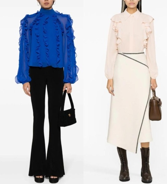 Актуальные фасоны блузок 2024: тренды и стильные идеи Актуальные фасоны блузок 2024: тренды и стильные идеи