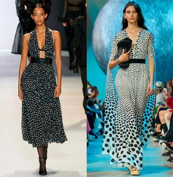 Актуальные варианты принта горох на одежде: модные образы 2024