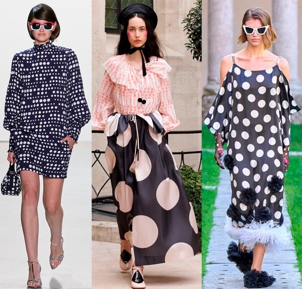 Актуальные варианты принта горох на одежде: модные образы 2024