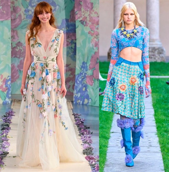 Цветы, как декор одежды: модная тенденция сезона Цветы, как декор одежды: модная тенденция сезона