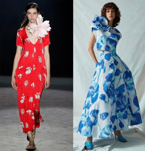 Цветы, как декор одежды: модная тенденция сезона Цветы, как декор одежды: модная тенденция сезона