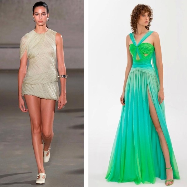 Трендовые платья и другая одежда с драпировкой: модная тенденция Трендовые платья и другая одежда с драпировкой: модная тенденция