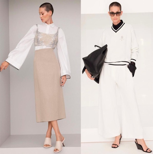 Трендовые образы в офисном стиле от модных брендов Трендовые образы в офисном стиле от модных брендов