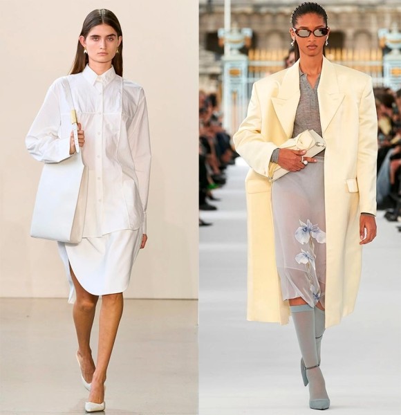 Трендовые образы в офисном стиле от модных брендов Трендовые образы в офисном стиле от модных брендов