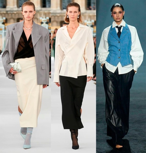 Трендовые образы в офисном стиле от модных брендов Трендовые образы в офисном стиле от модных брендов