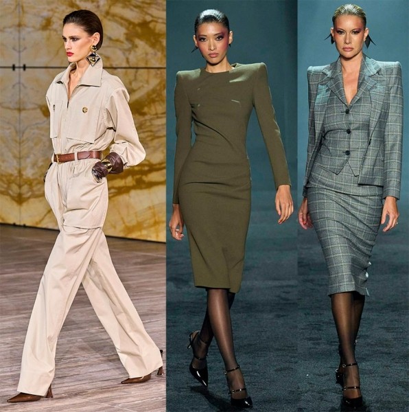 Трендовые образы в офисном стиле от модных брендов Трендовые образы в офисном стиле от модных брендов