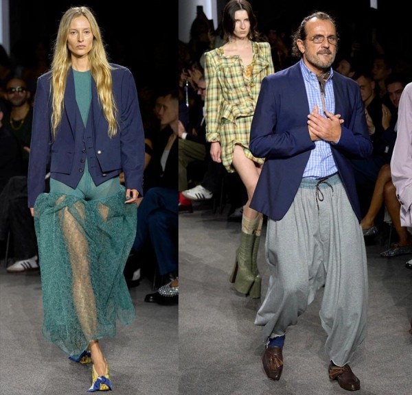 Во что одеты дизайнеры на модных показах?