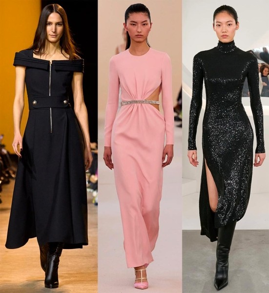 Какие платья будут модными в зимний сезон 2024-2025?